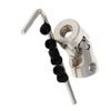 Jutagoss Universal Joint Shaft Coupling Rotatable Universal Steering Shaft U Joint Coupler for RC Robot Boat Car 5mm to 5mm 1Pcs view 2