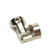 Jutagoss Universal Joint Shaft Coupling Rotatable Universal Steering Shaft U Joint Coupler for RC Robot Boat Car 4mm to 5mm 3Pcs view 3