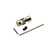 Jutagoss Universal Joint Shaft Coupling Rotatable Universal Steering Shaft U Joint Coupler for RC Robot Boat Car 6mm to 6mm 5Pcs view 1