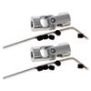 Jutagoss Universal Joint Shaft Coupling Rotatable Universal Steering Shaft U Joint Coupler for RC Robot Boat Car 4mm to 4mm 2Pcs view 1