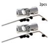 Jutagoss Universal Joint Shaft Coupling Rotatable Universal Steering Shaft U Joint Coupler for RC Robot Boat Car 4mm to 4mm 2Pcs view 3