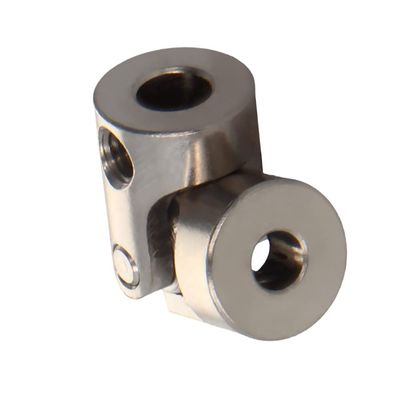 Jutagoss Universal Joint Shaft Coupling Rotatable Universal Steering Shaft U Joint Coupler for RC Robot Boat Car 4mm to 5mm 2Pcs