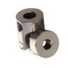 Jutagoss Universal Joint Shaft Coupling Rotatable Universal Steering Shaft U Joint Coupler for RC Robot Boat Car 4mm to 5mm 2Pcs view 1