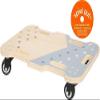 Small Foot 12244 Adventure Wooden Wheeled Board for Children from 3 Years and Above with Handles and Pulleys view 2