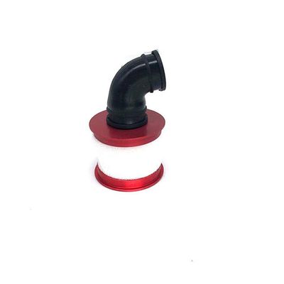 Replacement Part For 1PCS Metal Engine Air Filter Replacement Carburetor Filter For 1/10 Nitro Powered RC Car Upgrade Part - (Color: Red)