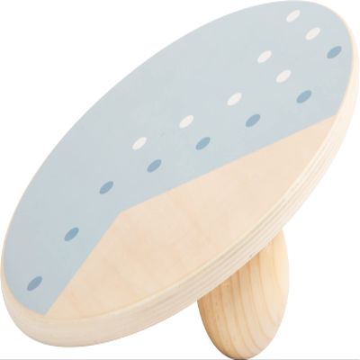 Small foot Adventure 12243 Balance Board Made of Sturdy Wood with Two Screw-In Wooden Balls, from 5 Years