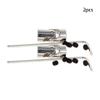 Jutagoss Universal Joint Shaft Coupling Rotatable Universal Steering Shaft U Joint Coupler for RC Robot Boat Car 2mm to 2.3mm 2Pcs view 3