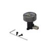 DAPENGNIAO Mini 10MPA RC Hydraulic Oil Pressure Gauge M8 to M5 Mounting Seat for RC Excavator Bulldozer Loader Parts Accessories (Color : Gauge and Seat) view 3