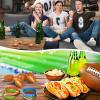Sumind 24 Pcs Football Party Favors Include Mini Football Stress Balls and Sports Silicone Charm Bracelets Rugby Silicone Wristbands for Sports Themed Birthday Party Reward view 4