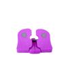 DAFATEFA Multifunction Mini Walker Mini Climber Sports Tool Weight Loss Pedal Home Fitness Equipment Used When Sitting Mini Fitness Tool Mini Office Fitness Equipment Mini Office Walker view 2