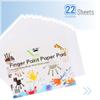 Mr. Pen- Finger Paint Paper for Kids, 11 x 14 inches, 22 Sheets, Art Paper for Kids view 2