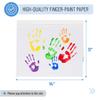 Mr. Pen- Finger Paint Paper for Kids, 11 x 14 inches, 22 Sheets, Art Paper for Kids view 3