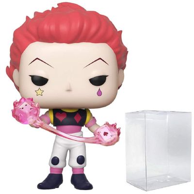 POP Hunter x Hunter - Hisoka Funko Pop Vinyl Figure (Bundled with Compatible Pop Box Protector Case), Multicolored, 3.75 inches