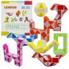 LENDOD 12 Pack 24 Blocks Mini Fidget Snake Cube Mini Twist Puzzle Cubes Magic Speed Cubes Toy for Kids Party Bag Fillers, Party Supplies view 4