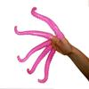 NOVELTY GIANT WWW.NOVELTYGIANT.COM 5 Silicone Finger Tentacle Puppets Pink view 3