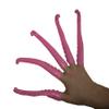 NOVELTY GIANT WWW.NOVELTYGIANT.COM 5 Silicone Finger Tentacle Puppets Pink view 4
