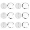 100 Sets 37mm Badge Pin Button Supplies Premium Tinplate Construction 1.5 inch Button Badge Part Round Button Making Supplies DIY Crafts Materials view 1