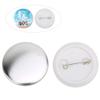 100 Sets 37mm Badge Pin Button Supplies Premium Tinplate Construction 1.5 inch Button Badge Part Round Button Making Supplies DIY Crafts Materials view 3