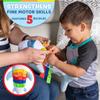 Buckle Toys - Bruce Shark Stuffed Animal - Montessori Learning Activity Travel Toy for Toddlers - Develop Motor Skills and Problem Solving view 2