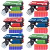 POKONBOY 6 Pack Blaster Toys Guns for Boys Fit for Nerf Bullets, Toy Guns with 160 PCS Refill Foam Darts for Boys Girls Hand Gun Toys for 6+ Year Old Kids Party Favors Birthday view 1