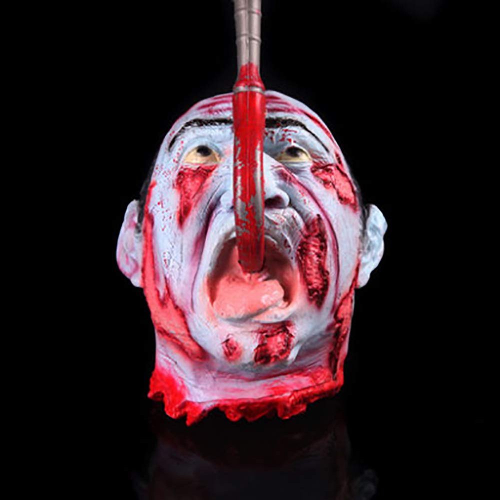 DANADESK Halloween Costume Party Decorations Props, Artificial Bloody Human Body Parts Haunted House Decoration April Fool Prank Toys -Hung Ghost 5 18 X 25cm