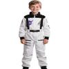 Cuteshower Kids Astronaut Costume for Boys Girls Space Jumpsuit Halloween (5-7 Years) view 1