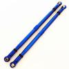 Aluminum Thicker Rear Suspension Upper Links with Aluminum Ends Blue for 1/10 Losi Baja Rey Rock LOS234003 view 2