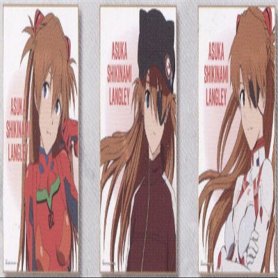 Ichiban Kuji Shin Evangelion Movie Version Operation! H Prize, Grated Colored Paper, Asuka 3 Types Set