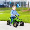 Aosom 6V Kids ATV 4-Wheeler Ride on Car, Electric Motorized Quad Battery Powered Vehicle with Forward/Reverse Switch for 18-36 Months Old Toddlers, Green view 2