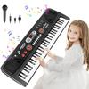 Upgrade Keyboard Piano for Kids Beginners 61 Key Electronic Piano Keyboard with LED Screen Microphone Musical Instrument Toys for 3 4 5 6 7 8 Year Old Boys Girls Gifts view 1