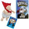 Dav Pilkey Adventures of Captain Underpants Toy Gift Set with Special 25 1/2 Anniversary & All New Dog Man Book, Superhero Plush Character, and Create Your Own Comic Book Activity (Fun & Educational) view 1