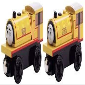ToysCentral Basics Bill & Ben - Genuine Replacement for Thomas and Friends Wooden Railway by Learning Curve Bill & Ben - LC99025