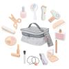 Colaxi Kids Pretend Play Makeup Kit Role Play Perfume Hair Dryer with Handbag Gifts view 3