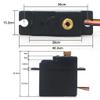 Fancyes Plastic Steering Digital Brushed Servo with High for SG1603/1604 RC Car Accessories view 2