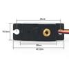 Fancyes Plastic Steering Digital Brushed Servo with High for SG1603/1604 RC Car Accessories view 3