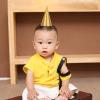 Pssopp Cone Birthday Hats, Glitter Party Hats Funny Children Party Crown Hat Decoration Baby Shower Celebration Hat(Golden) view 2