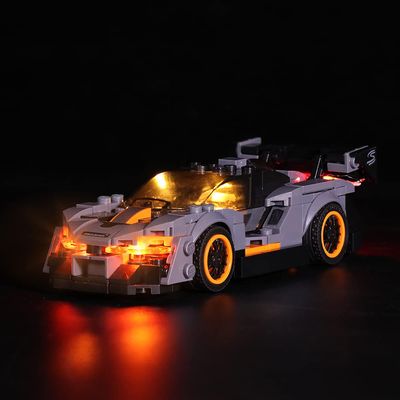 Brick Shine Light Kit for Speed Champions McLaren Senna 75892 (Model Set is not Included) (Classic)