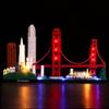 Brick Shine Light Kit for Architecture San Francisco 21043 (Model Set is not Included) (Classic) view 1