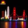 Brick Shine Light Kit for Architecture San Francisco 21043 (Model Set is not Included) (Classic) view 2