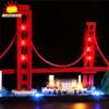 Brick Shine Light Kit for Architecture San Francisco 21043 (Model Set is not Included) (Classic) view 4