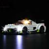 Brick Shine Light Kit for Koenigsegg Jesko 76900 (Model Set is not Included) (Classic) view 1