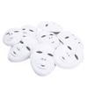 KBYUN DIY White Carnival Party Face Cover Costume Party Eye Mask Mardi Gras Mask Masquerade Mask Cosplay Props(Male) view 1