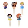 Confetti! Princess Cupcake Toppers Birthday Cake Decorations Party Supplies Decor, 20 counts view 3