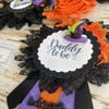 A Baby is Brewing Baby Shower Mom To Be Sash, Halloween Maternity Sash, Halloween Gender Reveal Sash, A Baby is Brewing Maternity Sash view 4