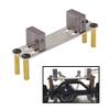 ShareGoo Upgraded Metal Servo Fixed Bracket Steering Gear Mount Compatible with WPL B14 B16 B36 C24 C34 JJRC RC Truck Car (Titanium) view 4