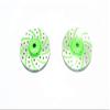 GPM for AXIAL 1/18 YETI JR AX90052 1001 Aluminum Rear Brake Disk with Silver Lining -2PC Set (Green) view 1
