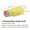 CHANCS Single Shaft Motor Mini DC Motor 3-6V with The Wheel Smart Car Robot Gear Motor 2PCS 5 Pairs of Motor Shafts view 2