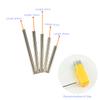 CHANCS Gear DC Motor Wheel Parts Kit 1:120 Single Shaft 2pcs 3-6V 5 Pairs of Motor Shafts for Robotic Vehicle view 3