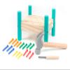 QZJVKBXY Wooden Baby Workbench Pounding Hammer Toy for Toddlers,STEM Educational Preschool Learning Toys for Kids, Great DIY Gift for Boys and Girls view 1