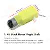 CHANCS Strong Magnetic Motor 1:48 DC Motor 2pcs 3-6V Single Shaft 5 Pairs of Motor Shafts for Smart Car Robot view 2